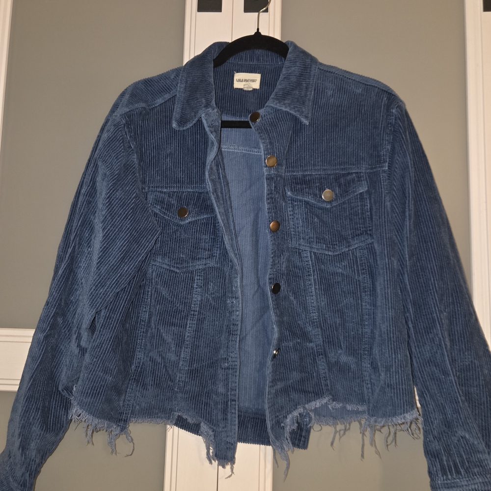 Blue Corduroy Jacket